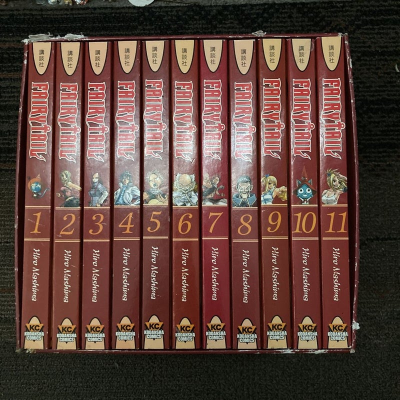 FAIRY TAIL Manga Box Set 1 by Hiro Mashima, Hardcover